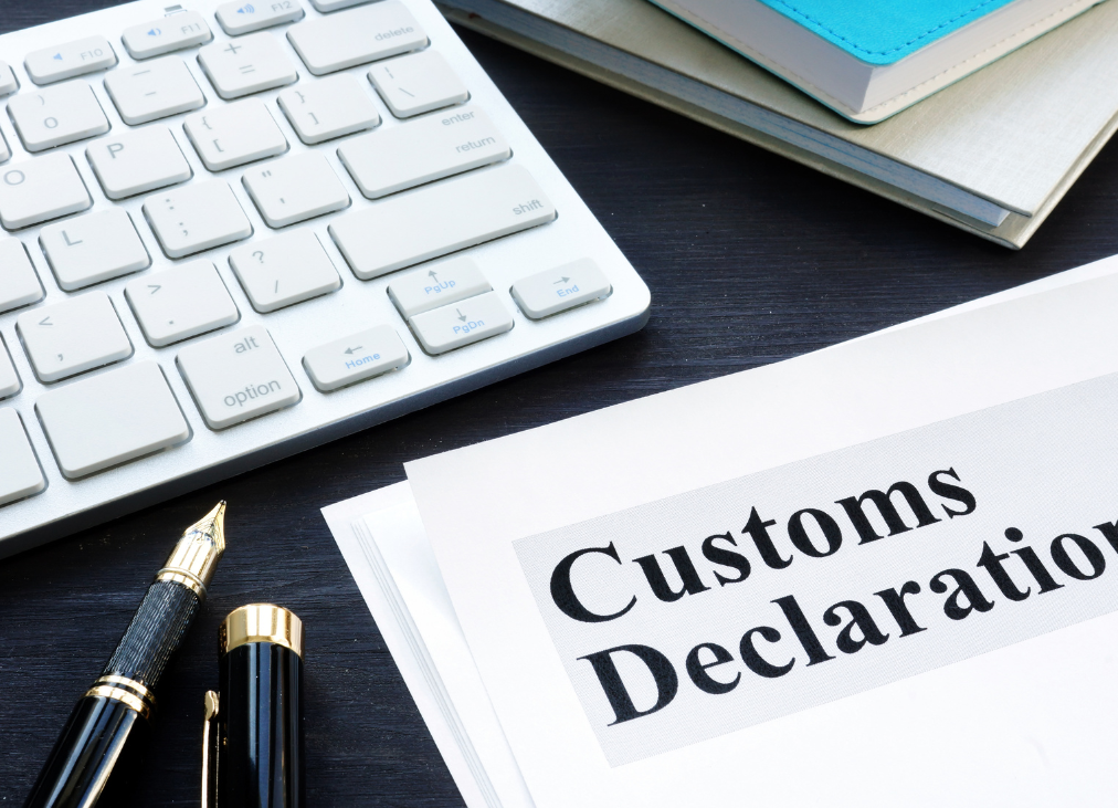 Upload Required Customs Documents